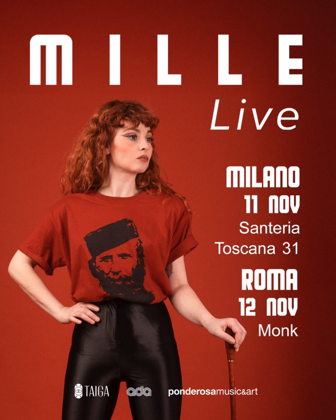 Mille: in autunno, la cantautrice dà il via al suo nuovo tour e presenta Risorgimento, il nuovo album in uscita nei prossimi mesi.